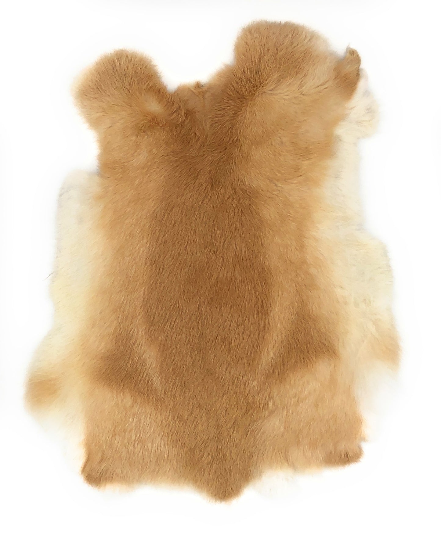 Assorted Natural Rabbit Fur Pelts- Assorted Craft Grade Rabbit Skins