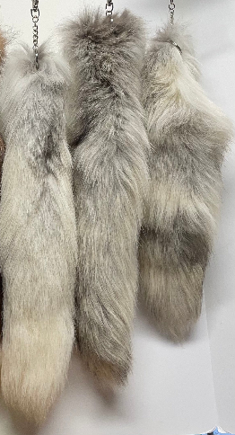 Arctic Marble Fox Tails