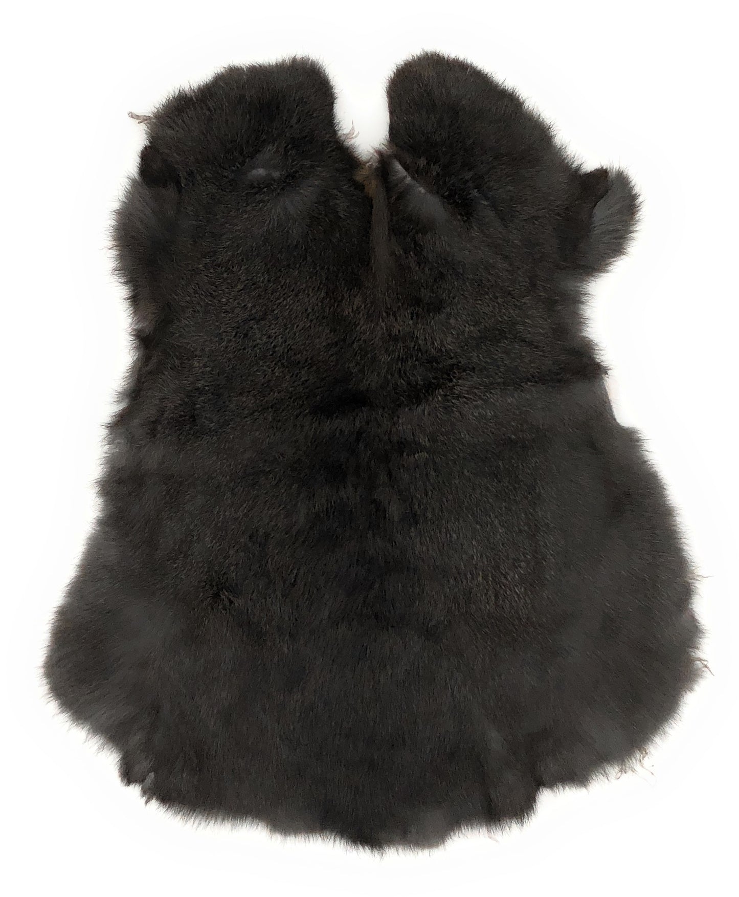 Native Crafts Wholesale - Now Open to the Public!: Black and White Rabbit  Fur Pelts [BBH-IAA-BlkWhtRabbitFur] - $14.96